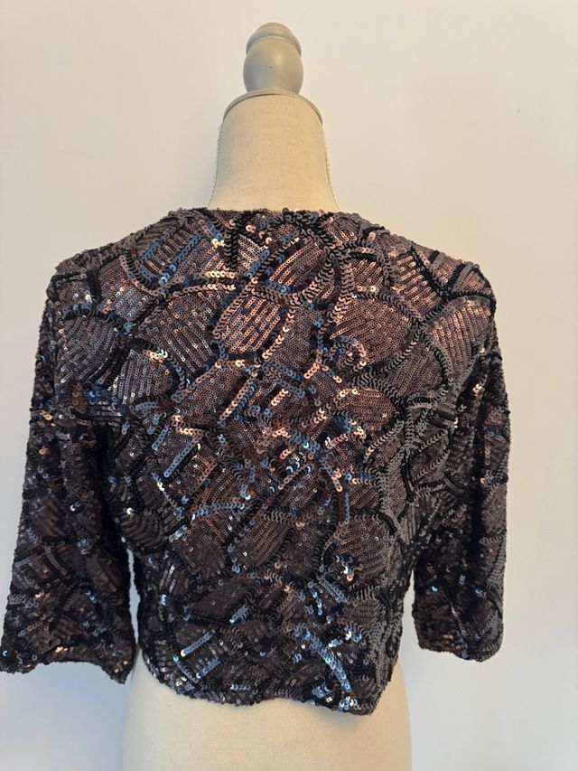 Giacchino Zara paillettes