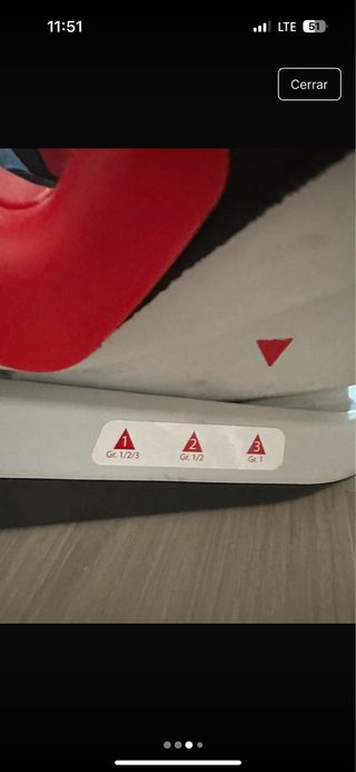 Silla de coche Chicco reclinable