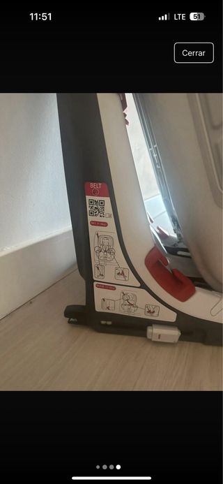 Silla de coche Chicco reclinable