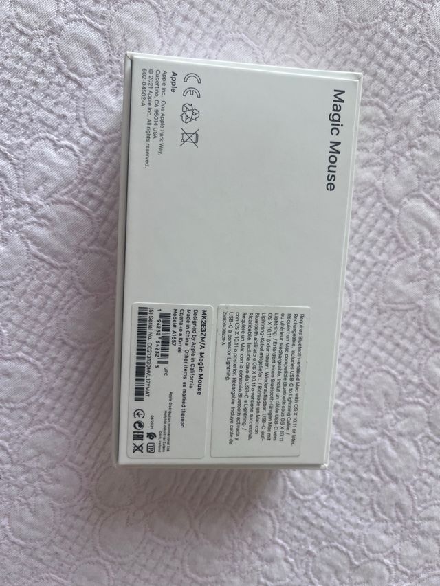 Apple Magic Mouse Blanco
