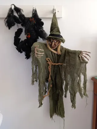 Bruja Halloween Colgante