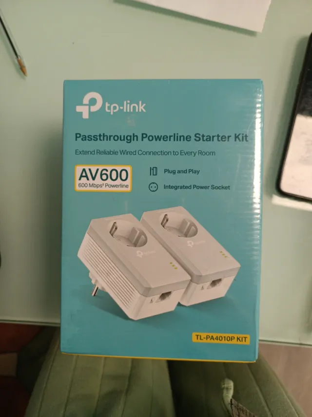Kit TP-Link AV600 Powerline TL-PA4010P
