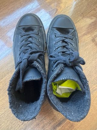 Converse Talla 39/6 Negro