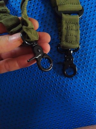 Correa táctica militar verde