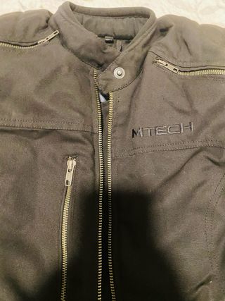 Chaqueta Moto Mujer MTECH Negra