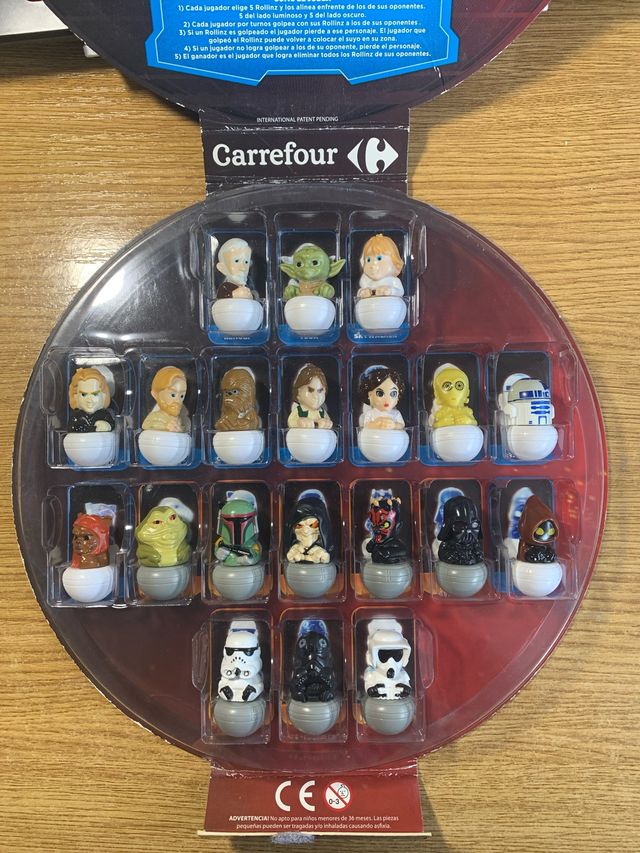 Star Wars Rollinz Spin Carrefour completo