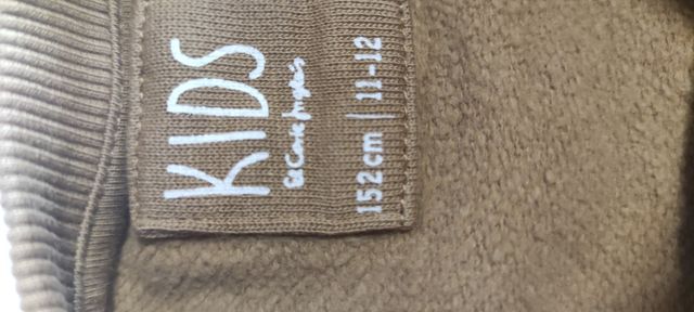 Sudadera marrón corte ingles