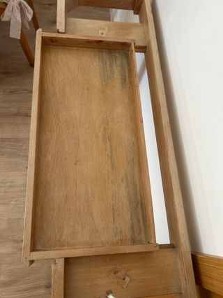 Aparador de madera con cajón Vintage