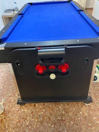 Mesa Multijuegos Billar y Comedor
