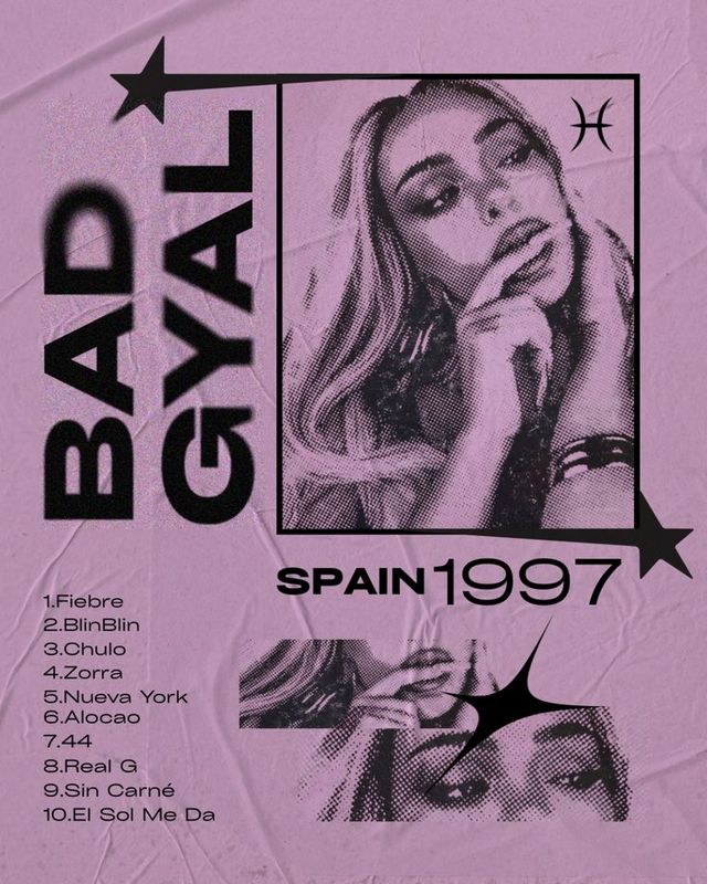 Póster Cantantes PEGATINA 