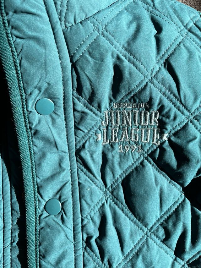 Chaleco acolchado niño verde