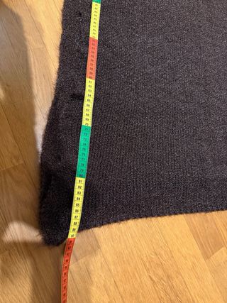 Sciarpa F&M nuova marrone glitterata