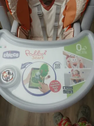 Chicco Polly2Start Trona y Hamaca 0 a 3 años