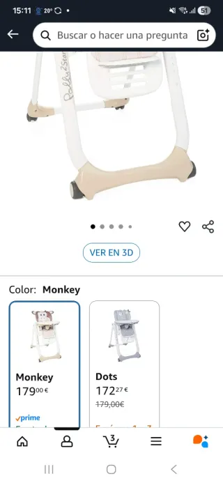 Chicco Polly2Start Trona y Hamaca 0 a 3 años