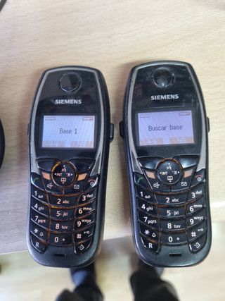 Pack 2 Teléfonos Siemens SL1 DECT Negros