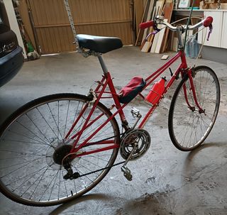 Bicicleta Clásica Roja