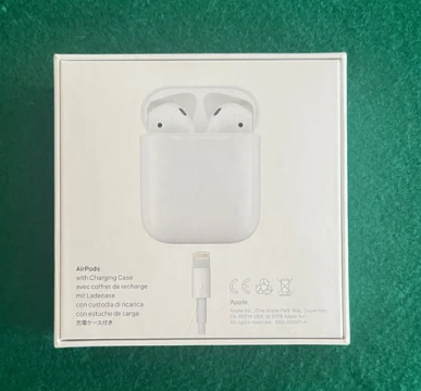 Caja AirPods con Cable Carga Original Apple