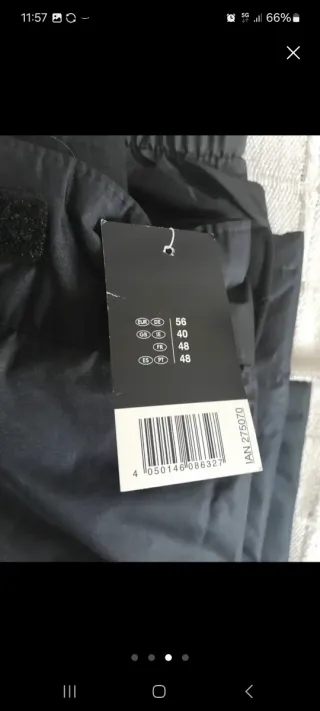 Pantalón de esquí negro