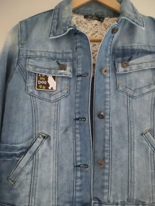 Chaqueta tejana vaquera