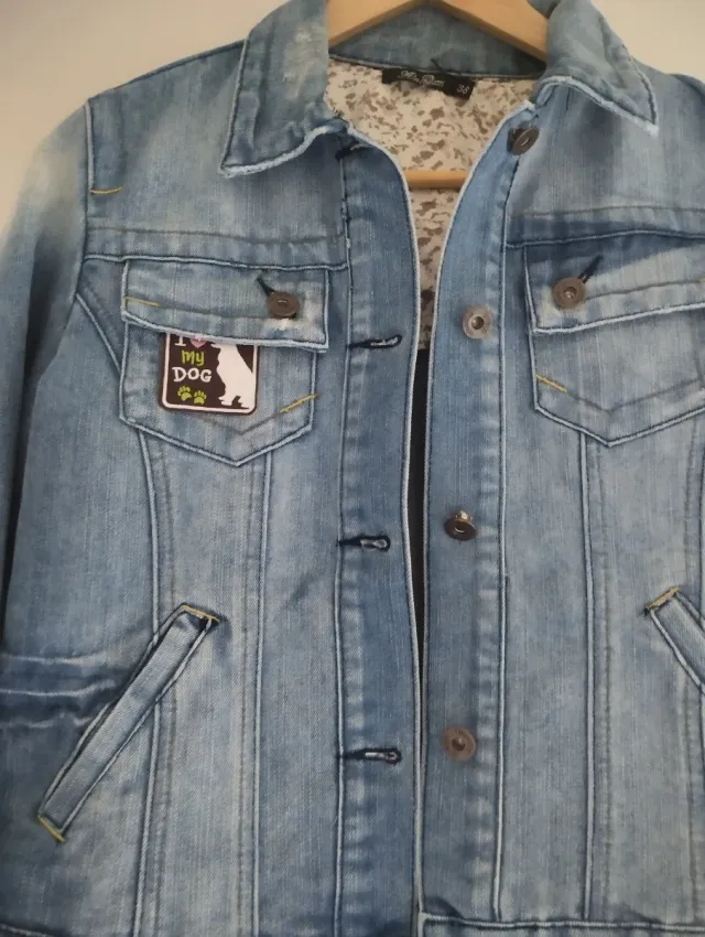 Chaqueta tejana vaquera