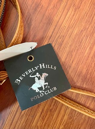 Bolso Beverly Hills Polo Club Marrón y Dorado