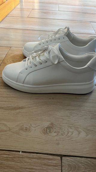 Zapatillas ZARA blancas talla 42