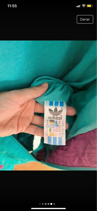 Chaqueta Adidas Vintage Talla L