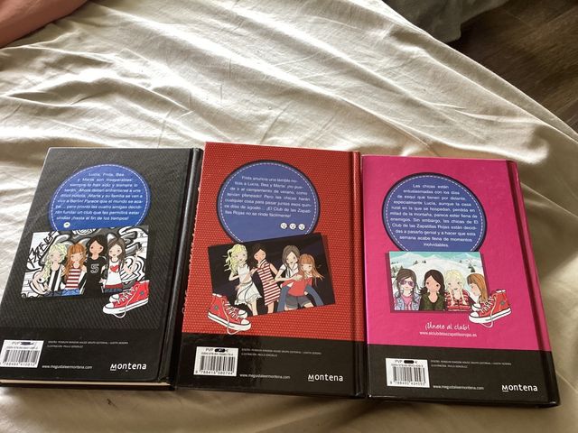 Saga tres libros zapatillas rojas