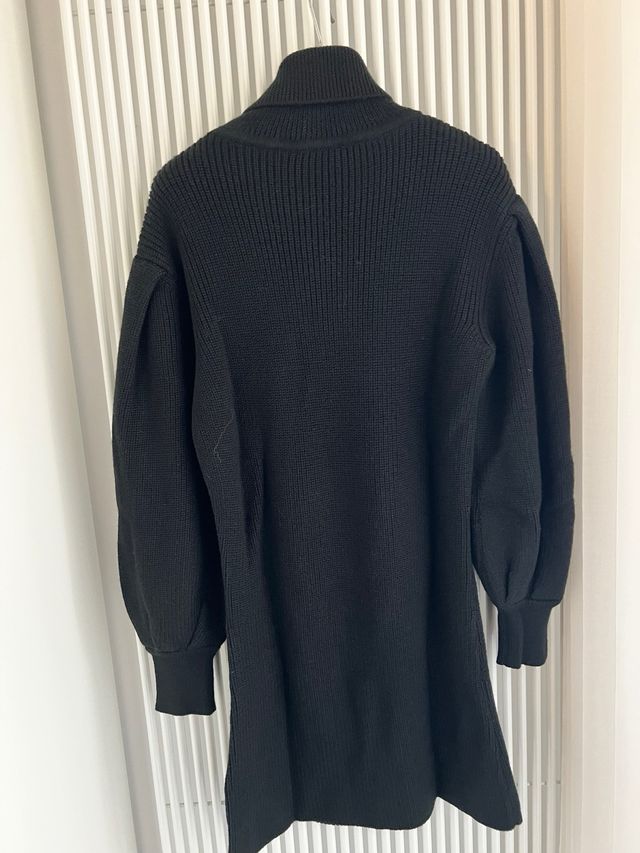 Vestito nero collo alto Fatto con Amore