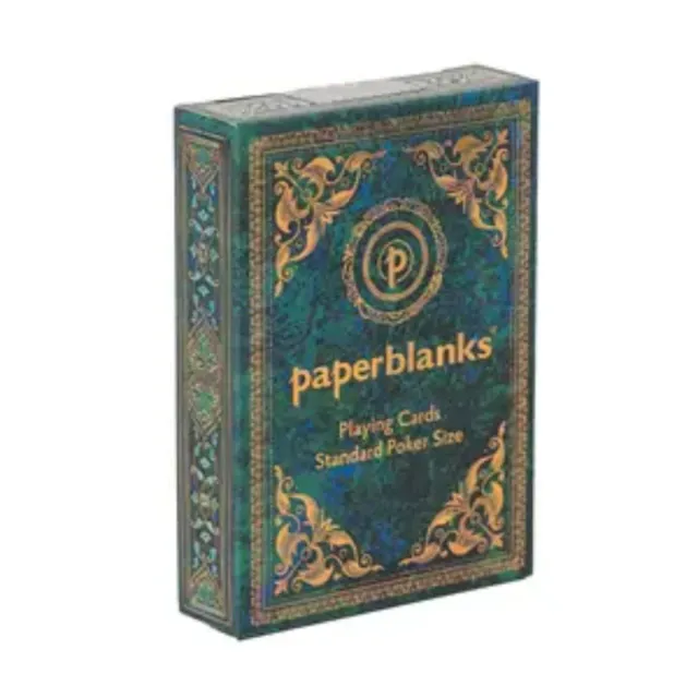 Baraja de naipes con diseño clásico paperblanks