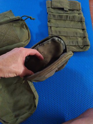 Bolsas tácticas multicompartimento