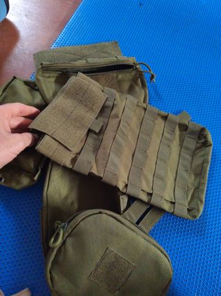 Bolsas tácticas multicompartimento