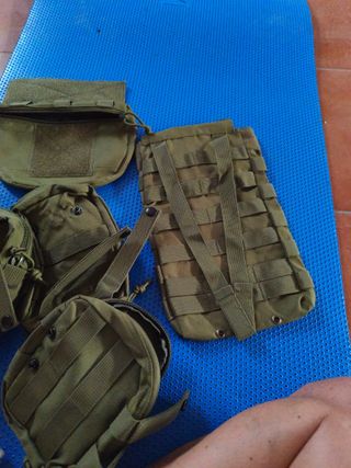 Bolsas tácticas multicompartimento