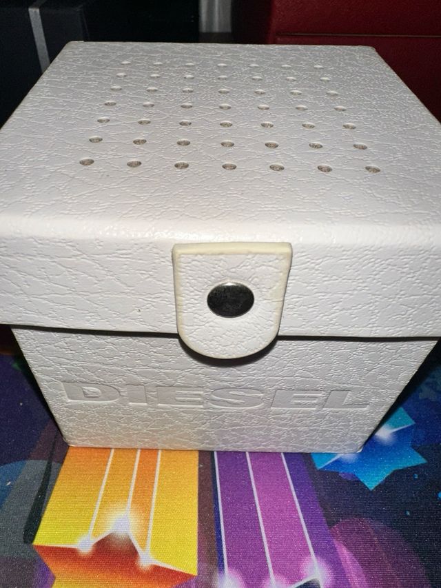 Reloj Diesel Blanco y Plateado