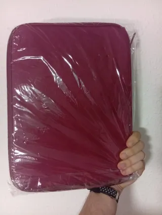 Funda maletín para tablet 9-11 pulgadas (Granate)