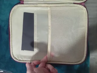 Funda maletín para tablet 9-11 pulgadas (Granate)