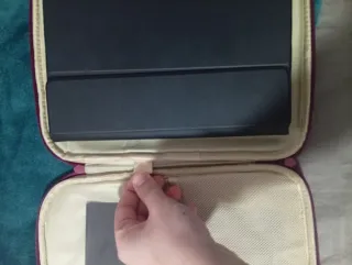 Funda maletín para tablet 9-11 pulgadas (Granate)