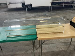 Vitrina expositora de cristal