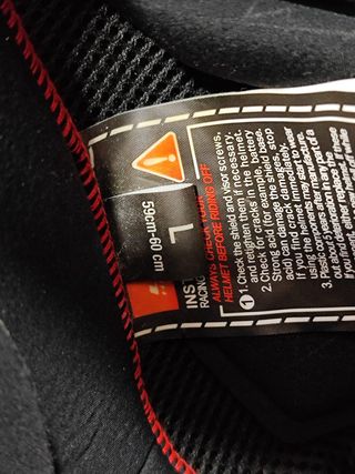 CASCO LS2 DRIFTER NEGRO TALLA L + BISERA CRISTAL