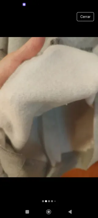 Sudadera gris con estampado BRAVE