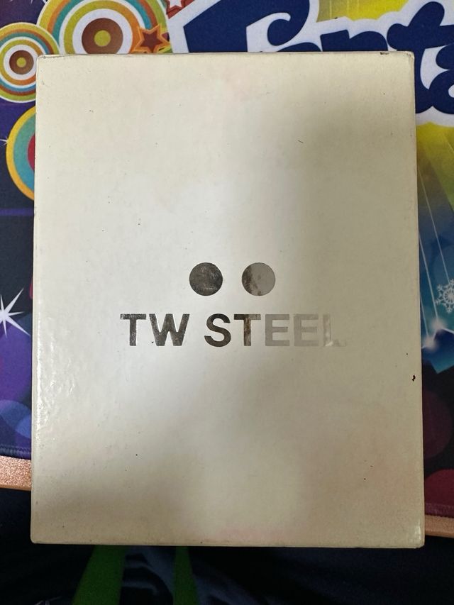 Reloj TW Steel Cronógrafo Marrón y Plateado