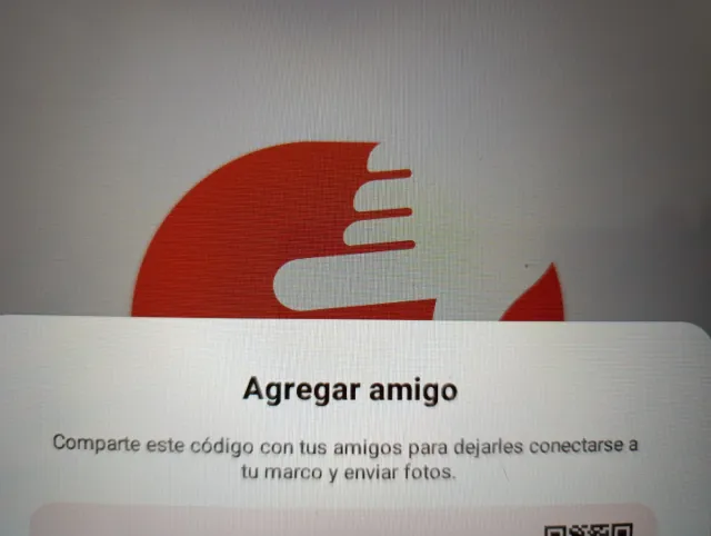 Marco de fotos 15" Denver PFF-1503 Negro Frameo