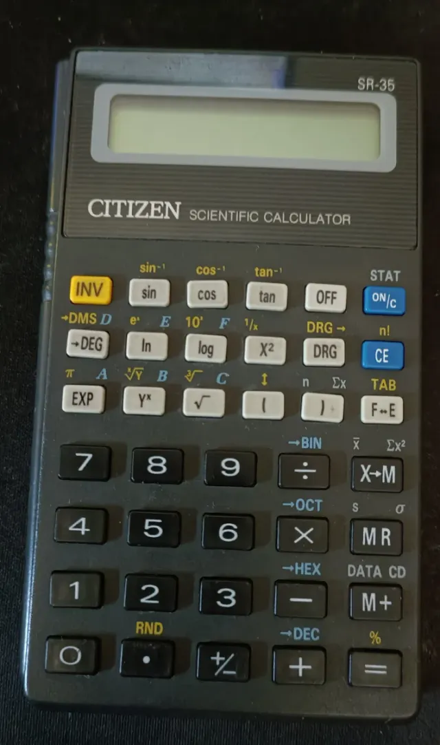 Calculadora Científica Citizen SR-35
