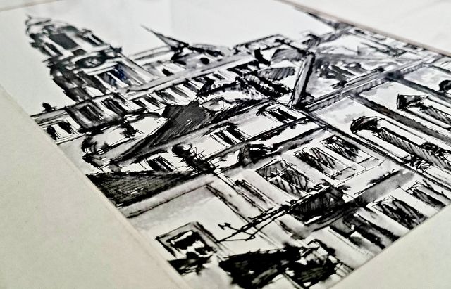 Pintura Original Tinta China José Barbosa