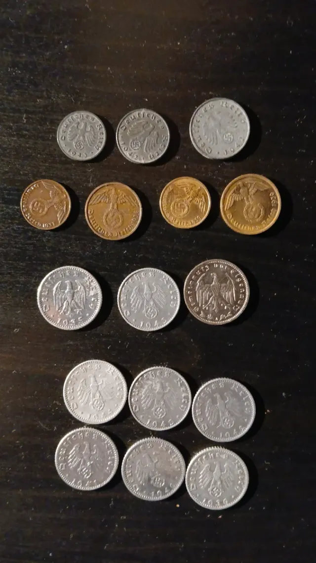 Lotto Monete Terzo Reich