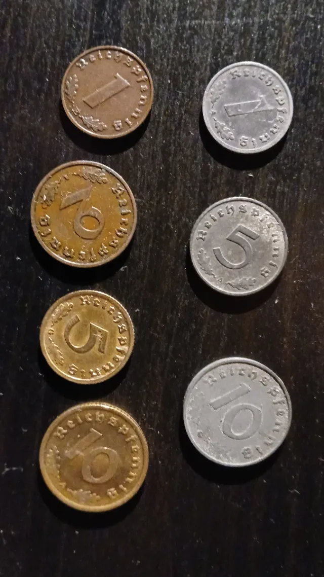 Lotto Monete Terzo Reich