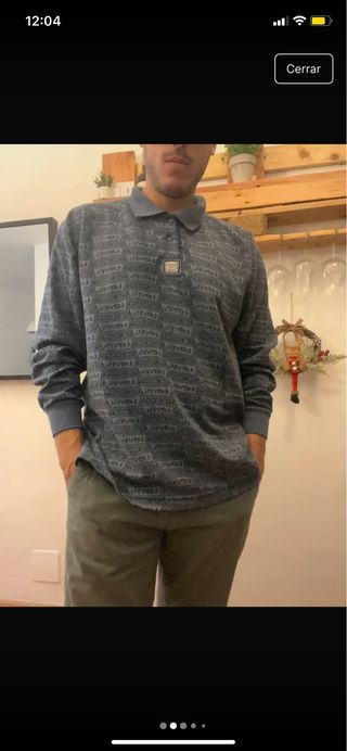 Jersey Levi's Vintage Gris Talla L