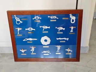 Cuadro de nudos marineros