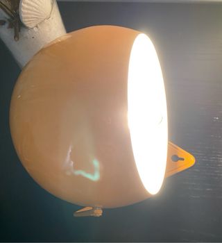 Lampada da tavolo/muro arancione