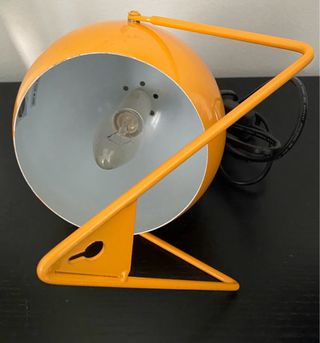 Lampada da tavolo/muro arancione